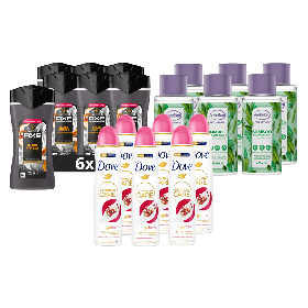 Andrelon, Dove, Axe en Rexona