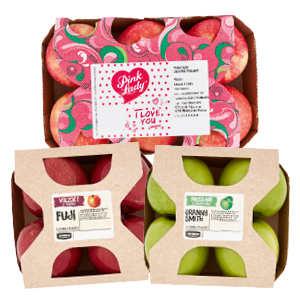 Alle appels op schaal