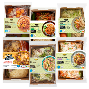 Alle gekoelde maaltijdpakketten