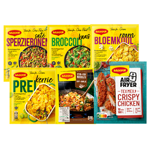 Alle Maggi maaltijdmixen of noedels