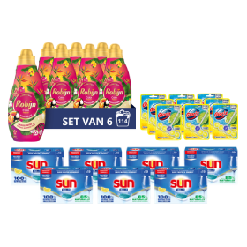 Glorix, robijn en Sun