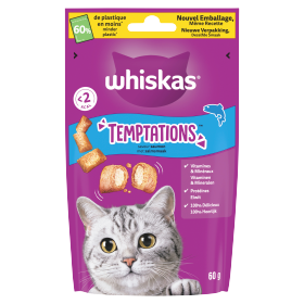 Ontvang gratis Whiskas Temptations bij Perfect Fit 7kg