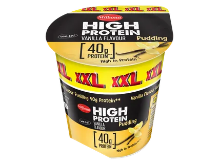 High protein drink of pudding