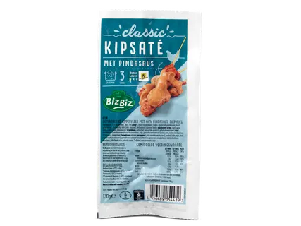 Kipsaté stokjes of bakje