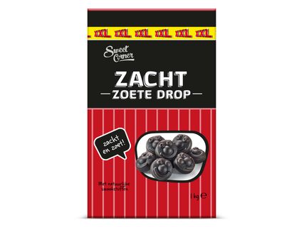 Zachte zoete drop of leeuwenkoppen