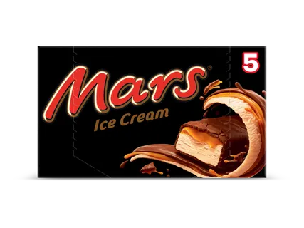 MARS, SNICKERS of TWIX ice cream