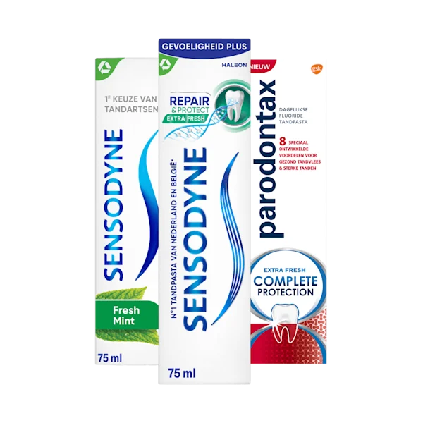 Sensodyne en Parodontax Tandpasta
