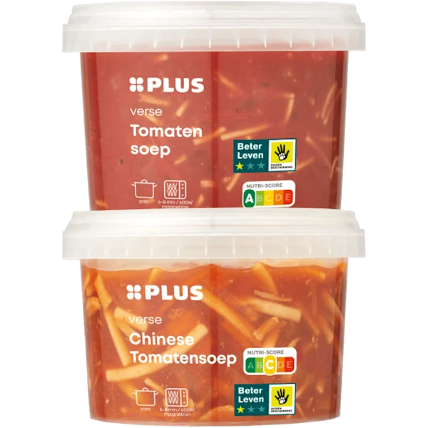 Alle PLUS Verse soep
