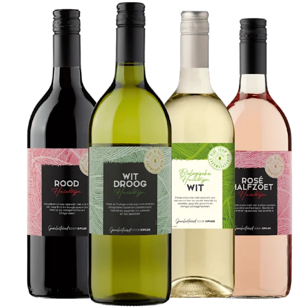 PLUS en Biologisch PLUS Huiswijn