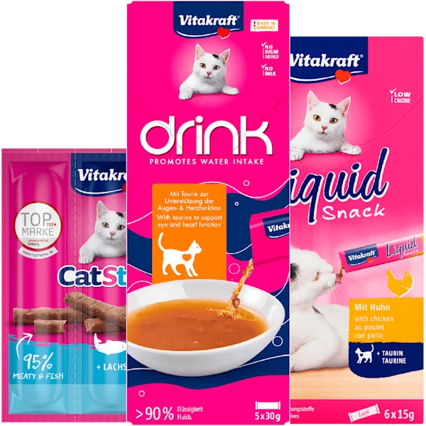 Vitakraft Drink, liquid snack of catstick