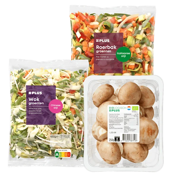 PLUS Groente en verse kruiden
