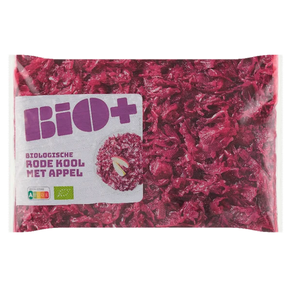 Biologisch PLUS Nederlandse Rode bieten en Bio+ Rode kool