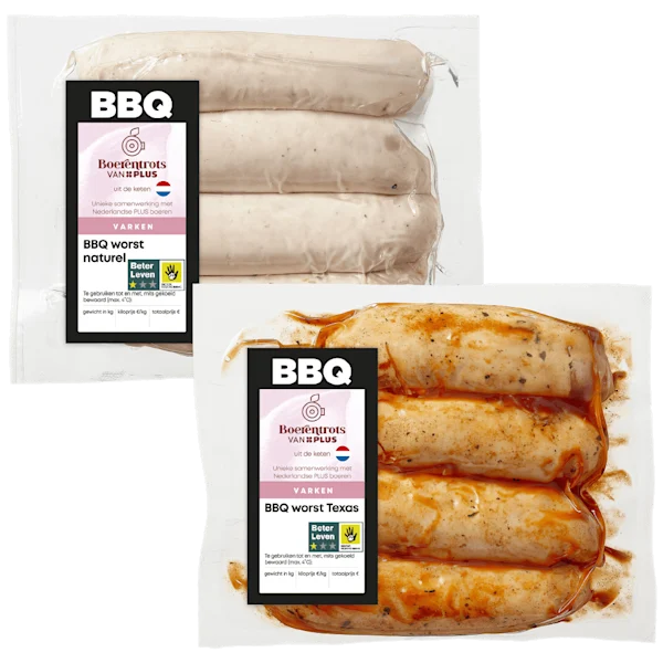 PLUS Boerentrots BBQ worst