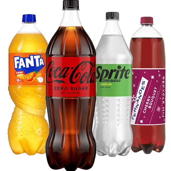 Coca-Cola, Fanta, Sprite en