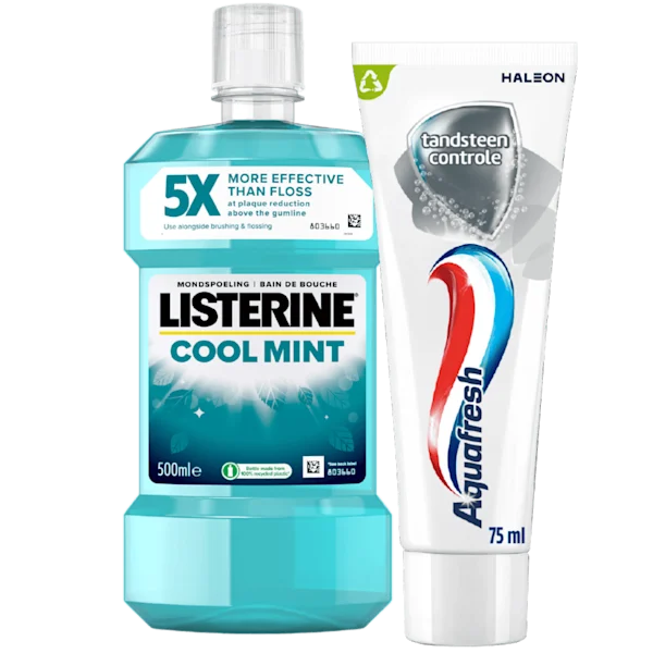 Alle Aquafresh en Listerine