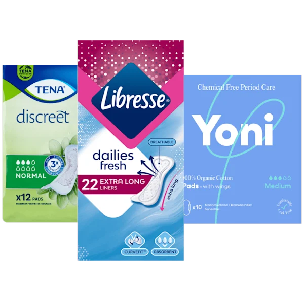 Alle Libresse, Tena en Yoni