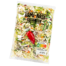 Nasi-bami groenten