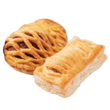 Kipsaté of gehaktbalbroodje