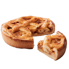 Verse ambachtelijke appeltaart