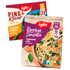 Iglo roerbak sensatie of ping & klaar