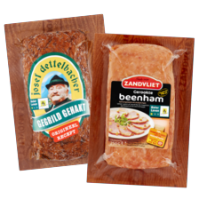 Zandvliet gerookte beenham, gerookte kipfilet o...