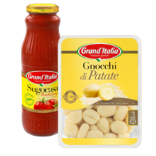 Grand Italia pasta all’uovo, gnocchi of Sugocas...