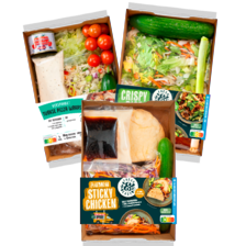 Verspakket crispy rice, Turkse pizza wraps of f...