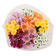 Chrysant boeket