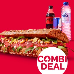 SPAR vers belegd broodje + gekoeld drankje samen voor €5.75